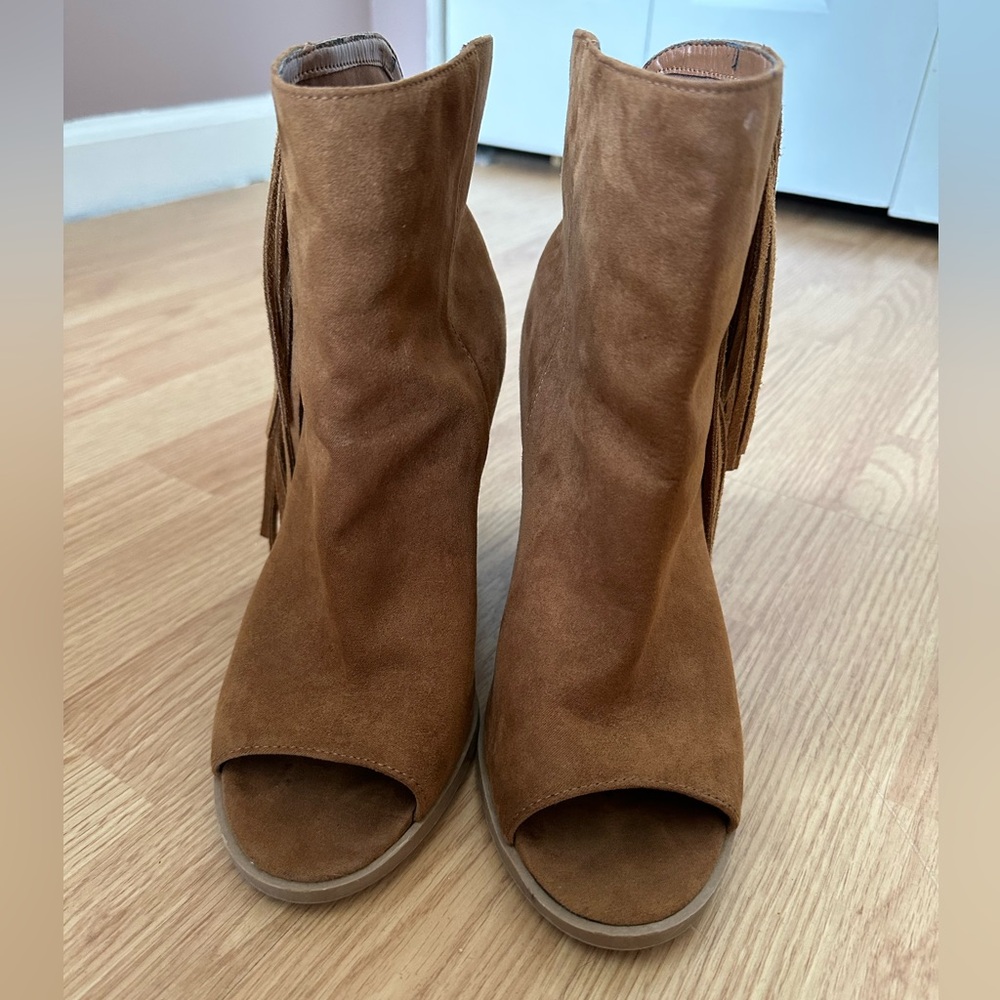 DV by Dolce Vita Fringe Booties